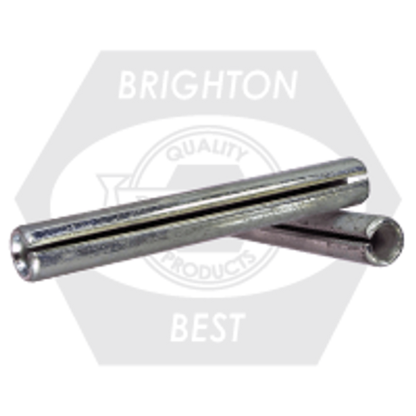 1/4" x 2 1/2" Spring Pins Zinc Cr+3, Qty 250