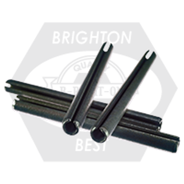 M12 x 70 mm Spring Pins Zinc Cr+3, Qty 100