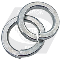 1/4" Hi-Collar Lock Washers, 18-8 Stainless Steel, Qty 100