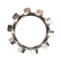 3/4" External Tooth Lock Washer, 400 Series Stainless Steel, Qty 50
