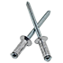 Ascmg 66-68 3/16 (.313-.500) Alum/Steel Zinc Countersunk Head Multi-Grip Type Blind Rivets, Qty 500