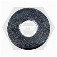 M6, DIN 7349 Thick Flat Washer, Zinc Cr+3, Qty 2500