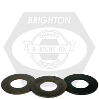 7/16" USS Flat Washers Med. Carbon Thru-Hardened Plain (Import), Qty 2500