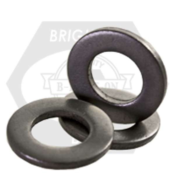 M72, DIN 125A Flat Washer, 140 Hv, Plain Finish, Qty 10