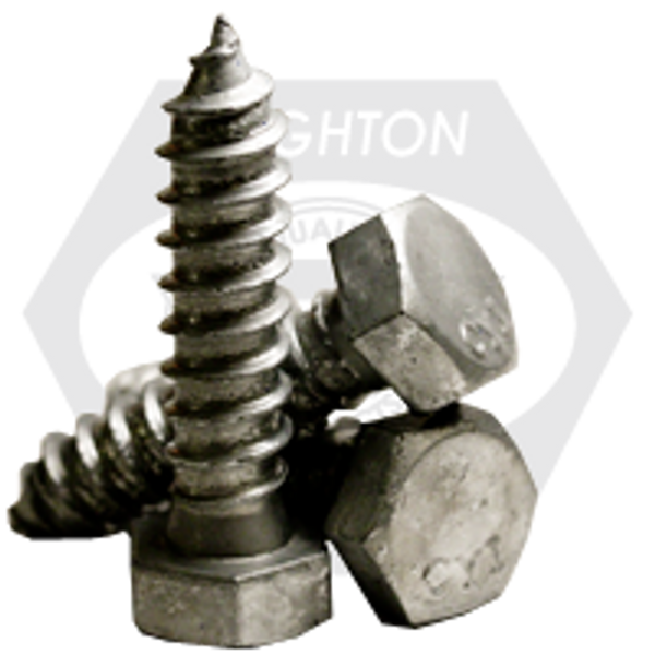 3/4"-4 1/2 x 20" Hex Lag Screw Low Carbon, Hot-Dipped Galvanized HDG, Qty 18