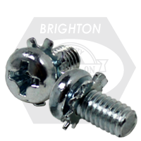 M6-1.00 x 10 mm Internal Tooth Lockwasher Pan Head Phillips Machine Screw Pan Head Phillips Sems Zinc Cr+3, Qty 3000