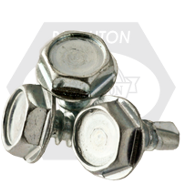 #8-18 x 1" Pan Head Square,#2 Point Self Drilling Screws Zinc Cr+3, Fully Threaded, Qty 4000