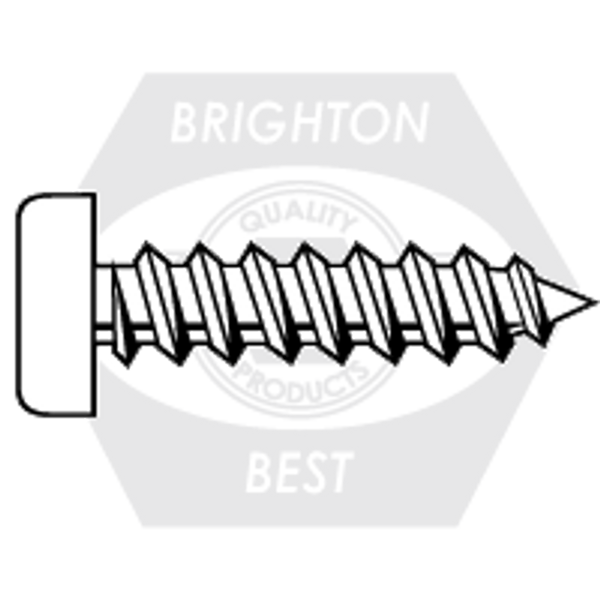 #6 x 1" Flat Head Phillips Particle Board Screws Plain, Hardened, Qty 12000