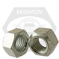 M18-2.50 Metric Hex Cone Locknut, Class 10, DIN 980-V, Coarse, Zinc Cr+3 & Wax, Qty 300