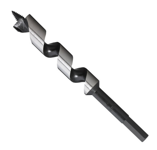 3/4" x 8" Ship Auger, 5/16 Hex Shank Ship Auger, Qty 1