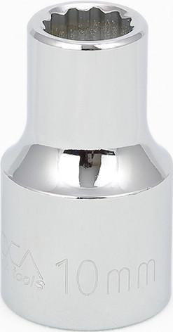 15 mm Standard 12 Point 1/2" Drive Metric Socket, Qty 1