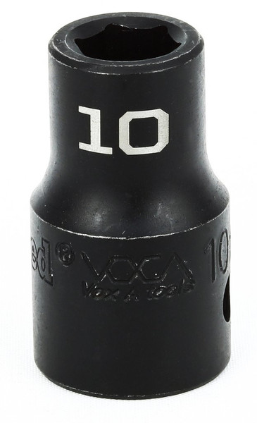 18 mm Impact 6 Point Impact 1/2" Drive Metric Socket, Qty 1