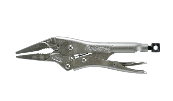 Long Nose Jaw Locking Pliers 9" Proferred Locking Pliers, Qty 1