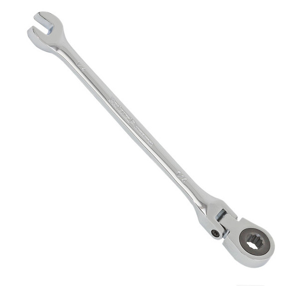 8 mm Individual Flex Head Ratcheting Combo Wrench, Qty 1