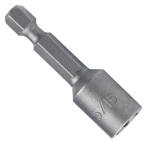 1/4" x 4" Impact Nut Setter (Magnetic) Magnetic Nutsetters, Qty 5