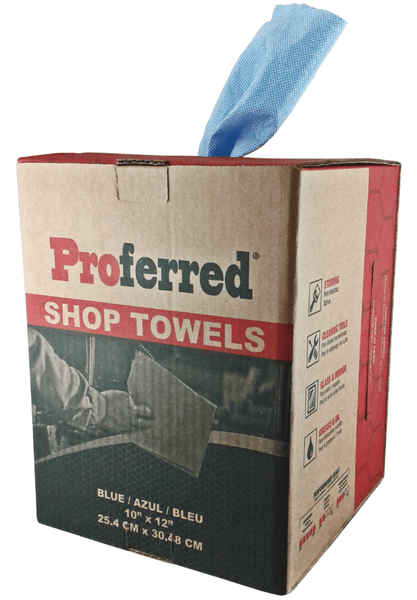 ( 200 Sheets Per Box ) USA Proferred Shop Towels, Qty 4