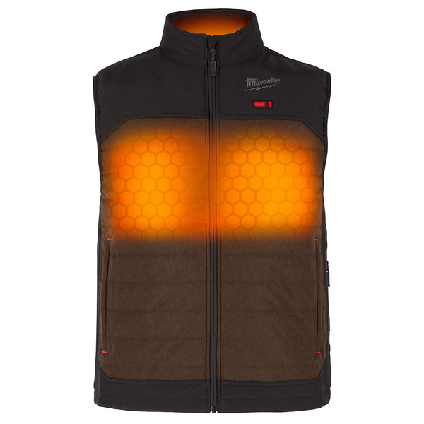 Milwaukee M300N-21XL M12 Heated AXIS Vest Kit - Brown XL