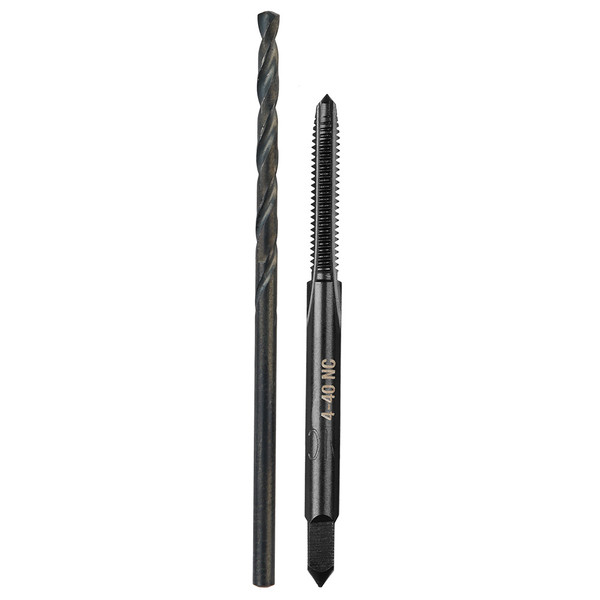 Milwaukee 49-57-5508 4-40 NC Straight Flute Plug Tap & #43 Drill Bit Milwaukee 49-57-5508 4-40 NC Straight Flute Plug Tap & #43 Drill Bit