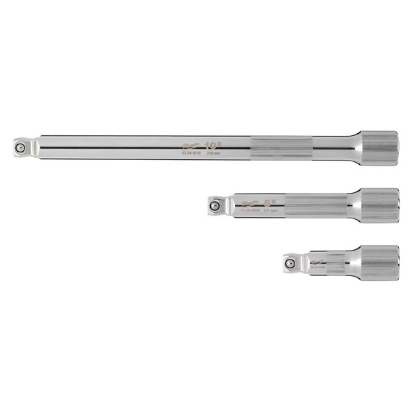 Milwaukee 48-22-9352 3pc 1/2 Drive Wobble Extension Set