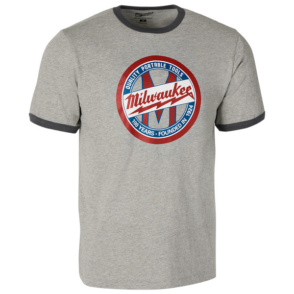 Milwaukee SS1924G-3X 1924 Work Shirt Gray - 3X Milwaukee SS1924G-3X 1924 Work Shirt Gray - 3X
