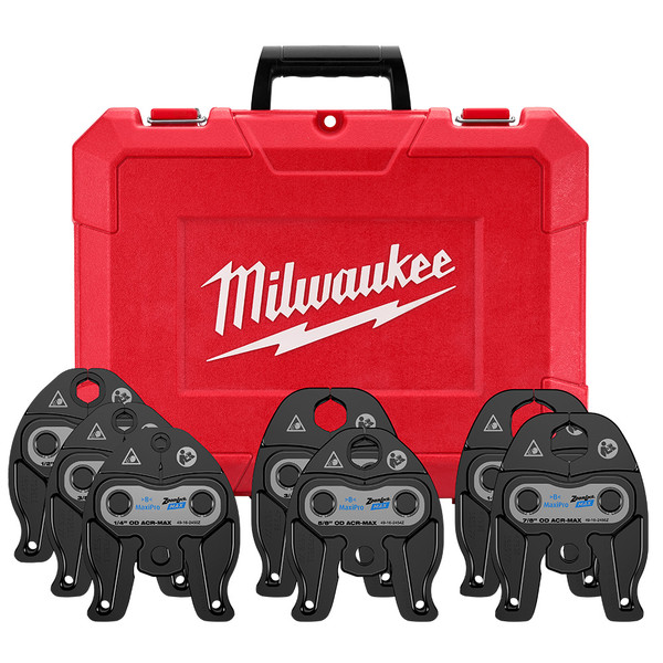 Milwaukee 49-16-2462Z 1/4- 1-1/8 ZoomLock MAX Press Jaw Kit for M12 FORCE LOGIC Press Tools