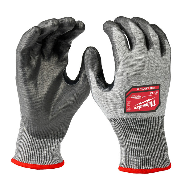 Milwaukee 48-73-8750E Cut Level 5 High Dexterity Polyurethane Dipped Gloves - S