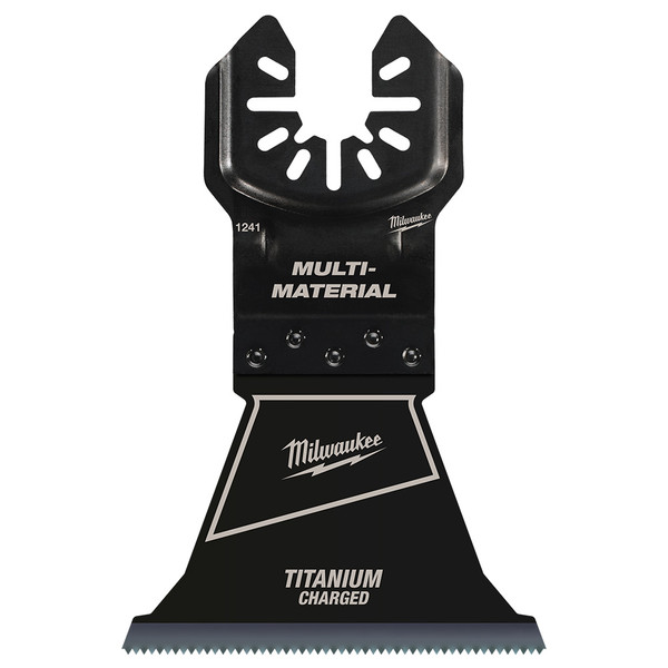 Milwaukee 49-25-1248 OPEN-LOK 2-1/2" TITANIUM CHARGED Bi-Metal Multi-Material Multi-Tool Blades 25PK