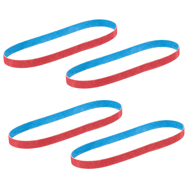 Milwaukee 48-80-9120 1/2 x 18 120 Grit Bandfile Belts  4 pack