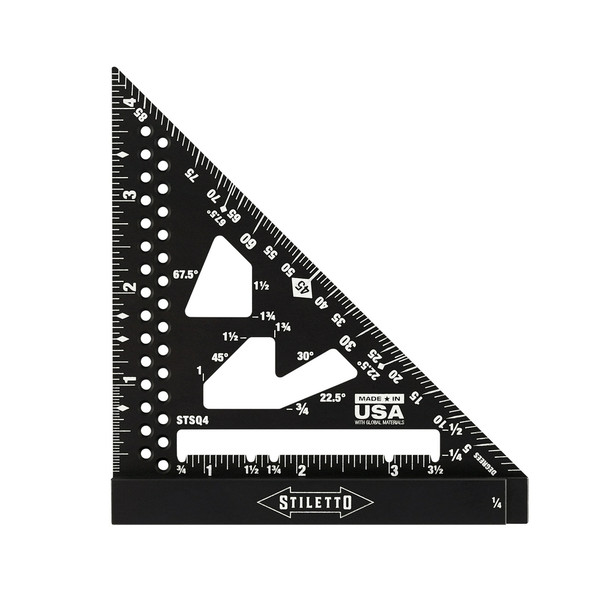 Milwaukee STSQ4 STILETTO 4-1/2" Trim Square