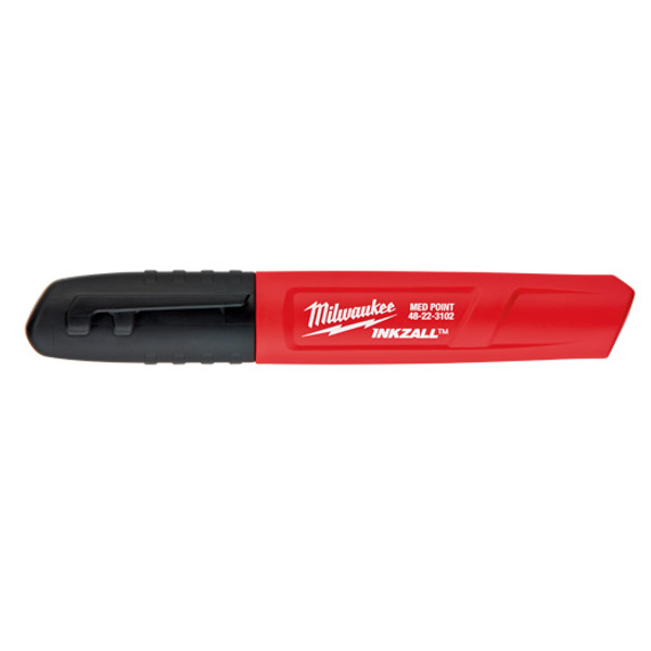 Milwaukee 48-22-3102 INKZALL Black Medium Point Marker (2 PK)