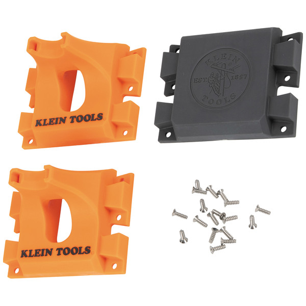 Klein Tools BCRP03 Cartridges with Blank Insert Cartridge, S-Hook, Rail System, 2-Pack