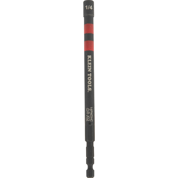 Klein Tools 14PNDHC 1/4-Inch Hollow Magnetic Color-Coded Power Nut Driver