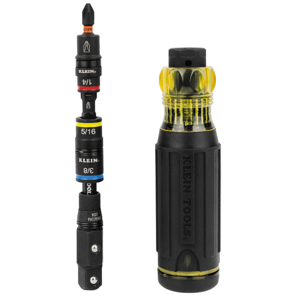 Klein Tools 32517HD KNECT 17-in-1 Impact-Rated Hybrid Screwdriver / Nut Driver
