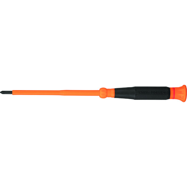 Klein Tools 6264INS Insulated Precision Screwdriver, #1 Phillips, 4-Inch Shank