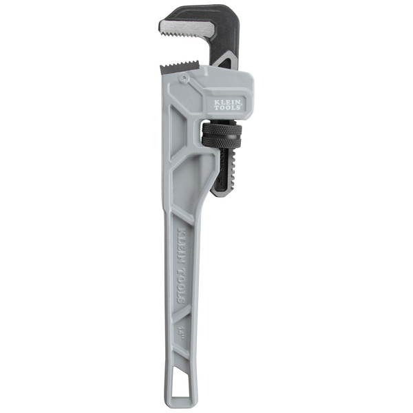 Klein Tools 68224 Adjustable Cast Aluminum Pipe Wrench , 14-Inch
