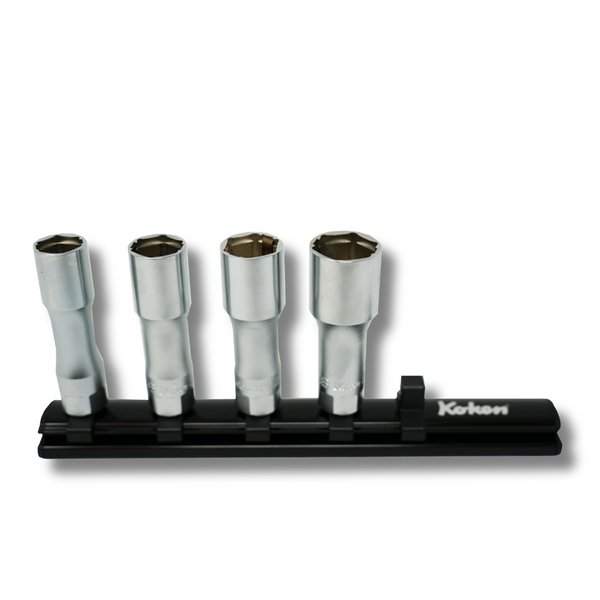 Ko-ken KB-RS3300CZ/4 Z-Series 6-Point Clip-Type Spark Plug Socket Set