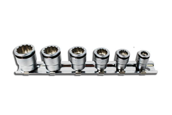 Ko-ken RS2455AS/6 1/4 Sq. Dr. Socket set 1/4-9/16 Nut Grip, 12 point 6 pieces