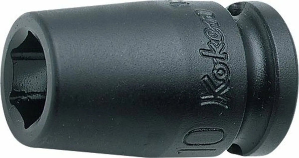 Ko-ken 13400M-9 3/8 Sq. Dr. Socket 9mm 6 point Length 32mm
