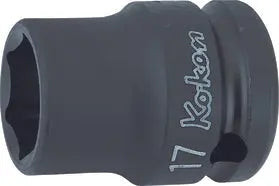 Ko-ken 14401A-7/16 1/2 Sq. Dr. Socket 7/16 6 point Length 38mm Thin walled