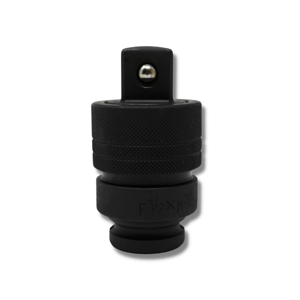 Ko-ken 14466AL 1/2 Sq. Dr. Locking Adaptor 3/4 Square Length 75mm Locking Quick Release