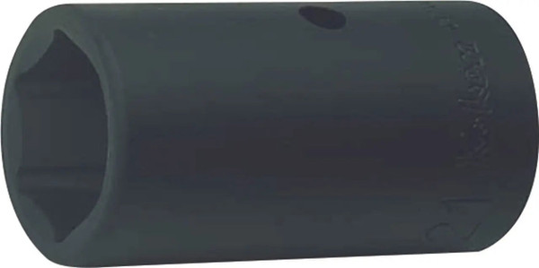 Ko-ken 14118M-17X19 1/2 Sq. Dr. Double Ended Socket 17 x 19mm 6 point Length 48mm