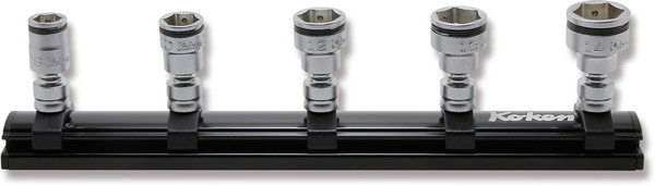 Ko-ken RS2441MZ/5 1/4" Sq Dr. Z-series Universal NUT GRIP Sockets - 5 pieces - RS2441MZ/5