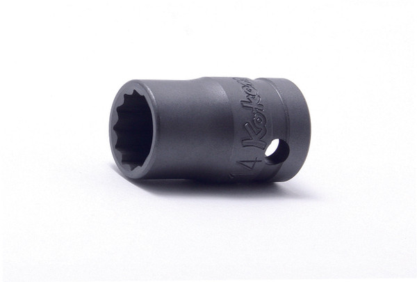 Ko-ken 24405M-17 1/2 Sq. Dr. Socket 17mm 12 point Length 37mm