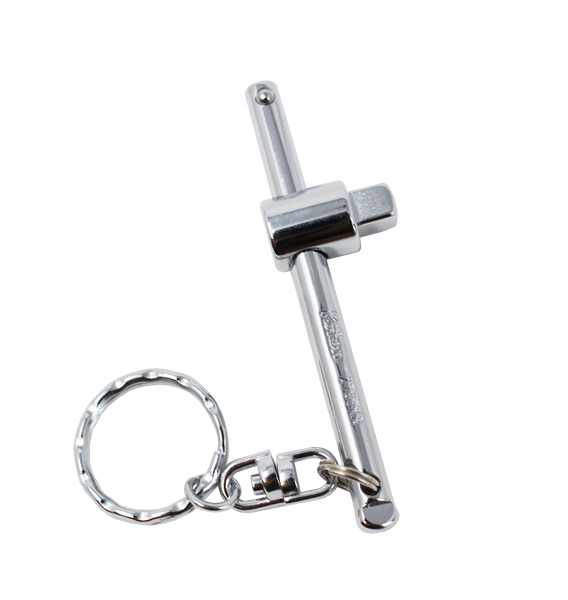 Ko-ken 2785KR 1/4 Sq. Dr. Sliding T Handle Key Ring - Length 75mm