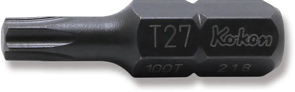 Ko-ken 100T.32-T27 5/16 Hex Dr. TORX T27 Bit - Length 32mm