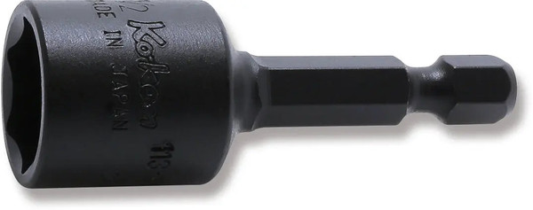 Ko-ken 113.50-1/2 1/4 Hex Dr. Nut Setter 1/2 6 point Length 50mm