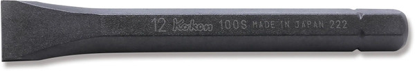 Ko-ken 100S.80-12 5/16 Hex Dr. Bit Slotted 2.0 x 12 Length 80mm