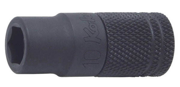 Ko-ken 165LM.45-13 1/4 Hex Dr. Slide Socket 13mm 6 point Length 45mm Ring Magnet