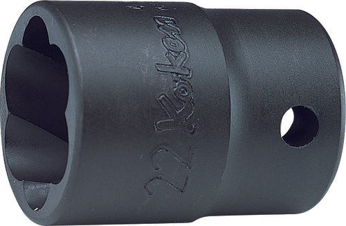 Ko-ken 4127-24 1/2 Sq. Dr. Nut Twister 24mm Length 42mm