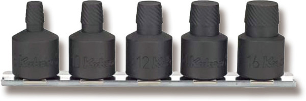 Ko-ken RS4129/5-L37 1/2 Sq. Dr. Bolt Twister set 8mm-16mm 150mm 5 pieces